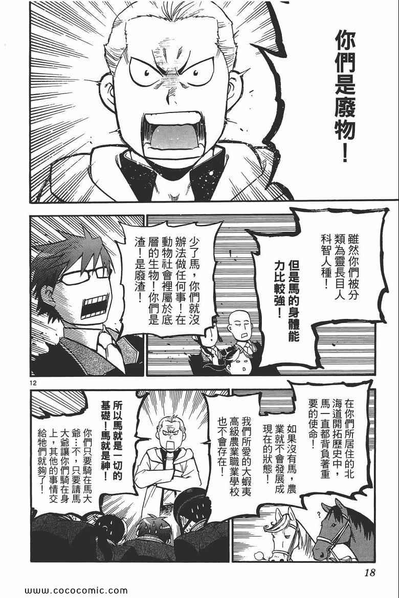 白银之匙动画漫画,第6卷1图