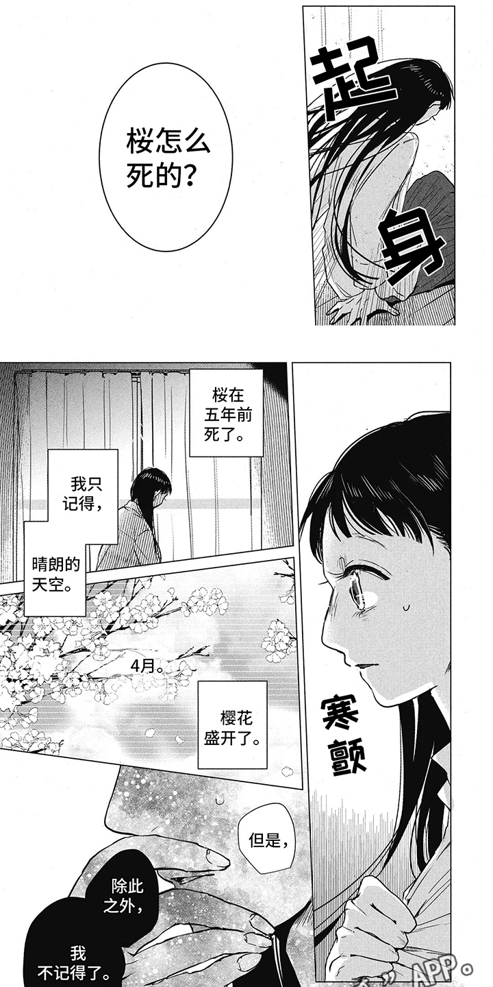 樱花盛开的场景漫画,第4话2图