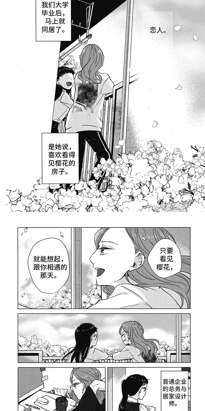 樱花盛开的房间漫画,第3话4图