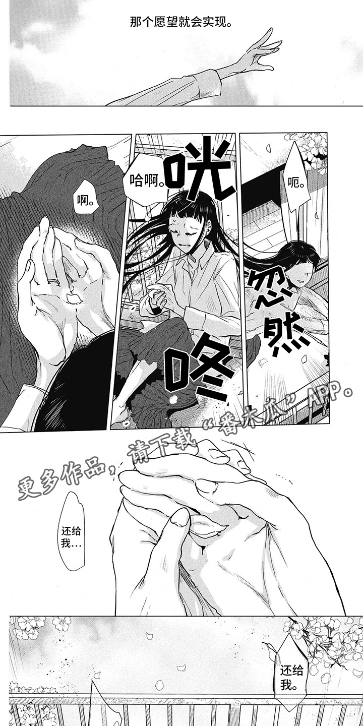 樱花盛开的场景漫画,第4话5图