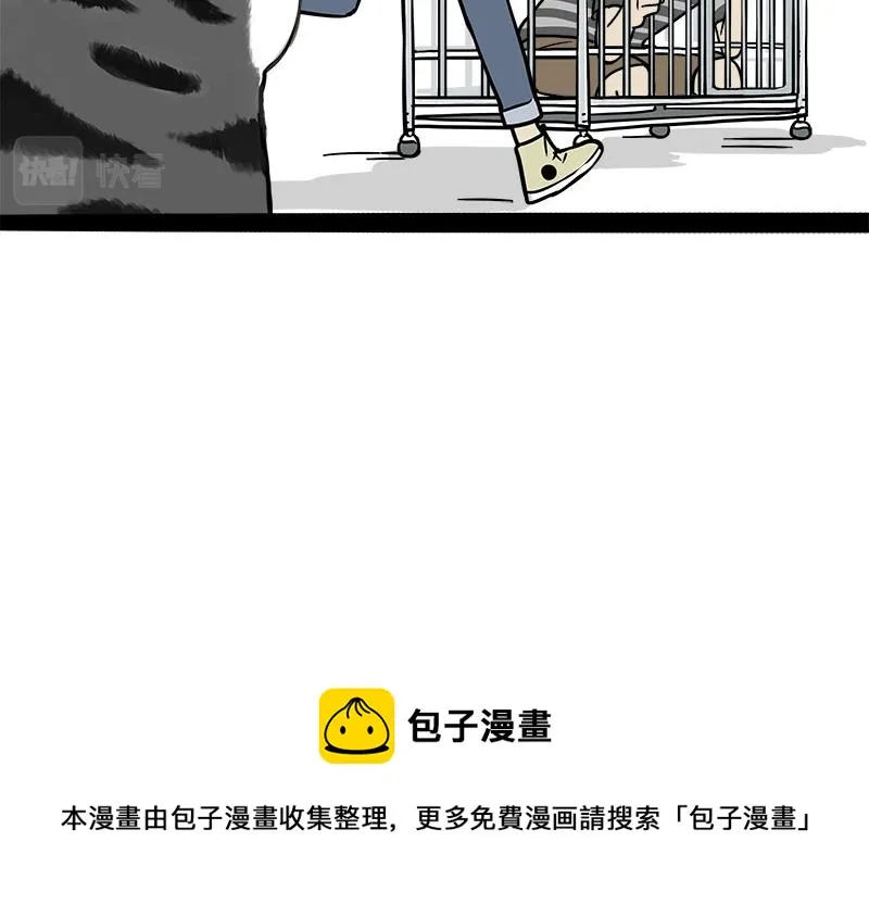 吾皇巴扎黑白茶漫画,第319话 交稿了吗？5图