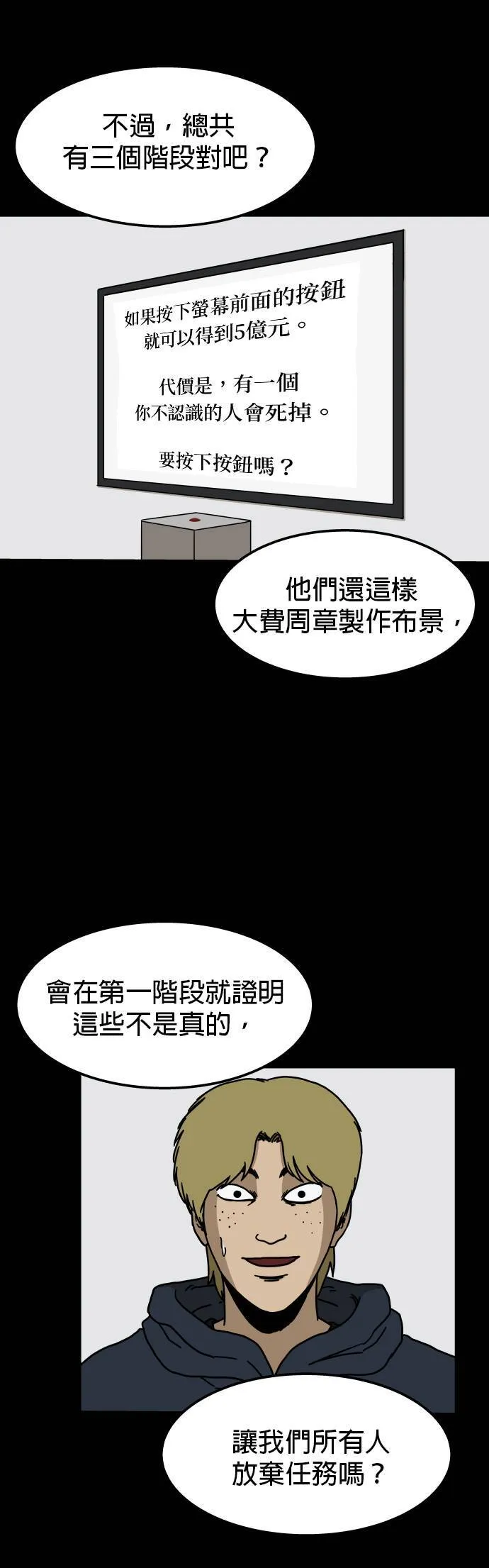 暗柜门图片漫画,第9话 红色按钮（2）5图