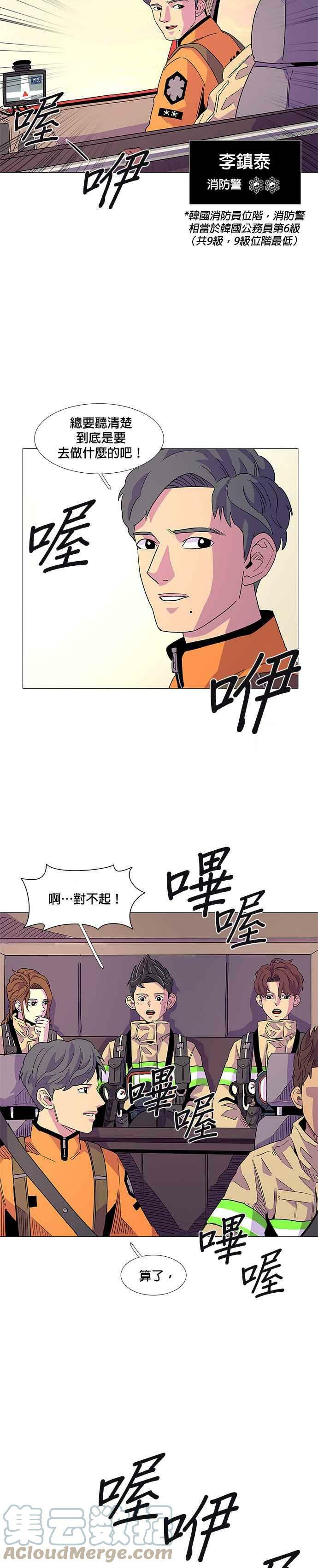 争分夺秒的拼音怎么写漫画,[第8话] 消防学校火灾支援(1)3图