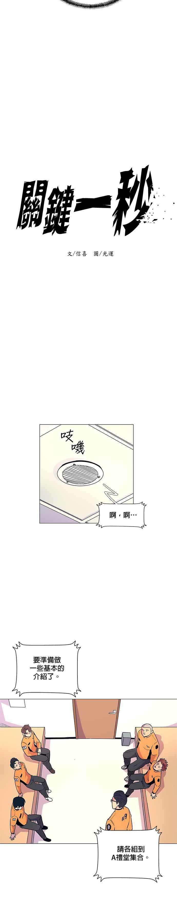 争分夺秒的图片漫画,[第3话] 入学典礼1图