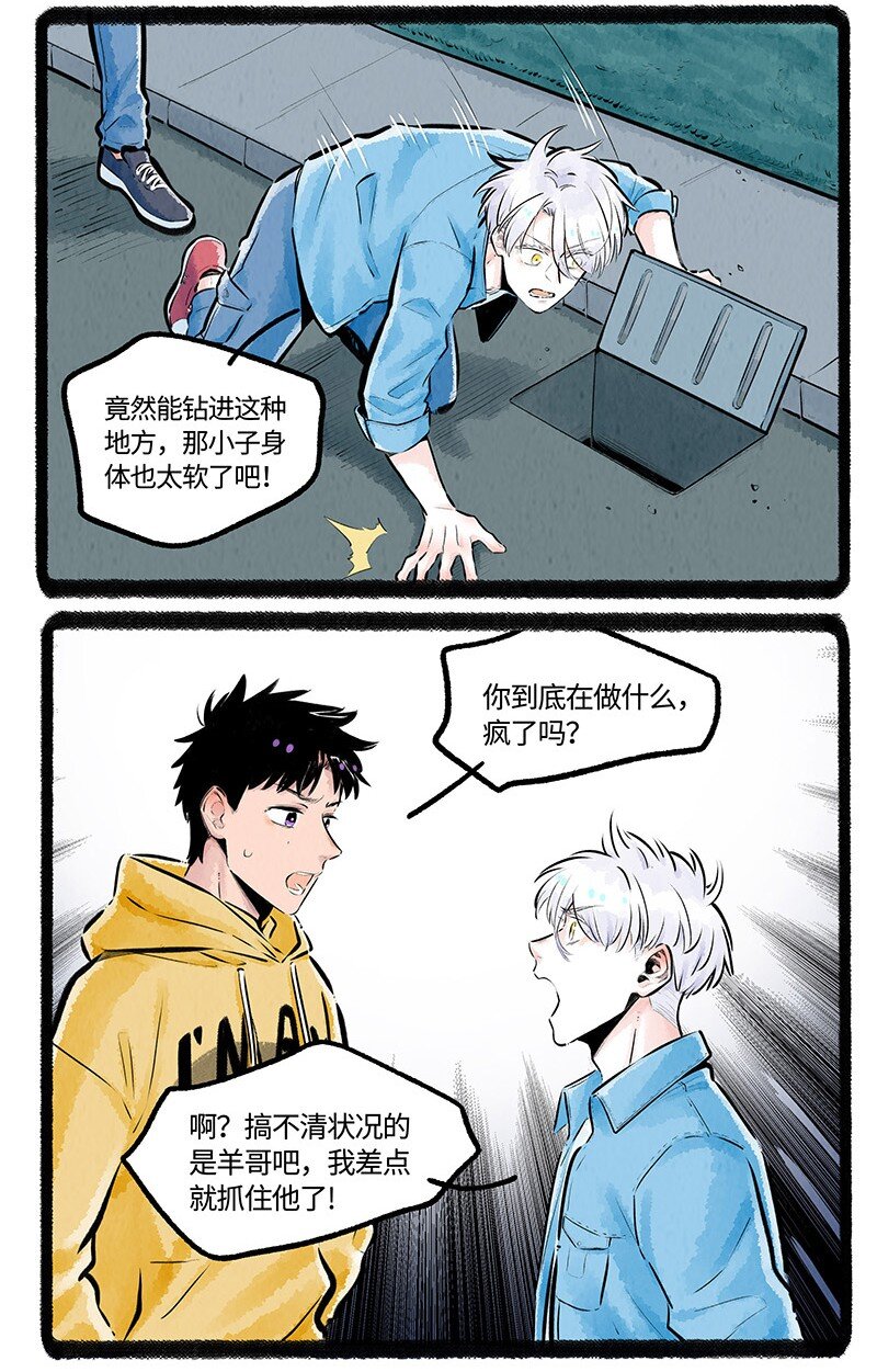 薛定谔之羊最新话漫画,008 小羊和小狼5图