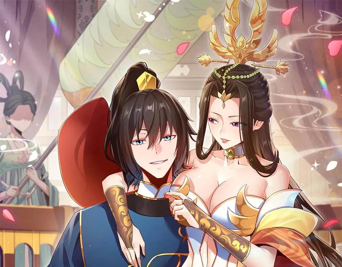 开局震惊女帝老婆，我无敌了漫画,第9话 祖师最牛，有祖师在修炼不愁！1图