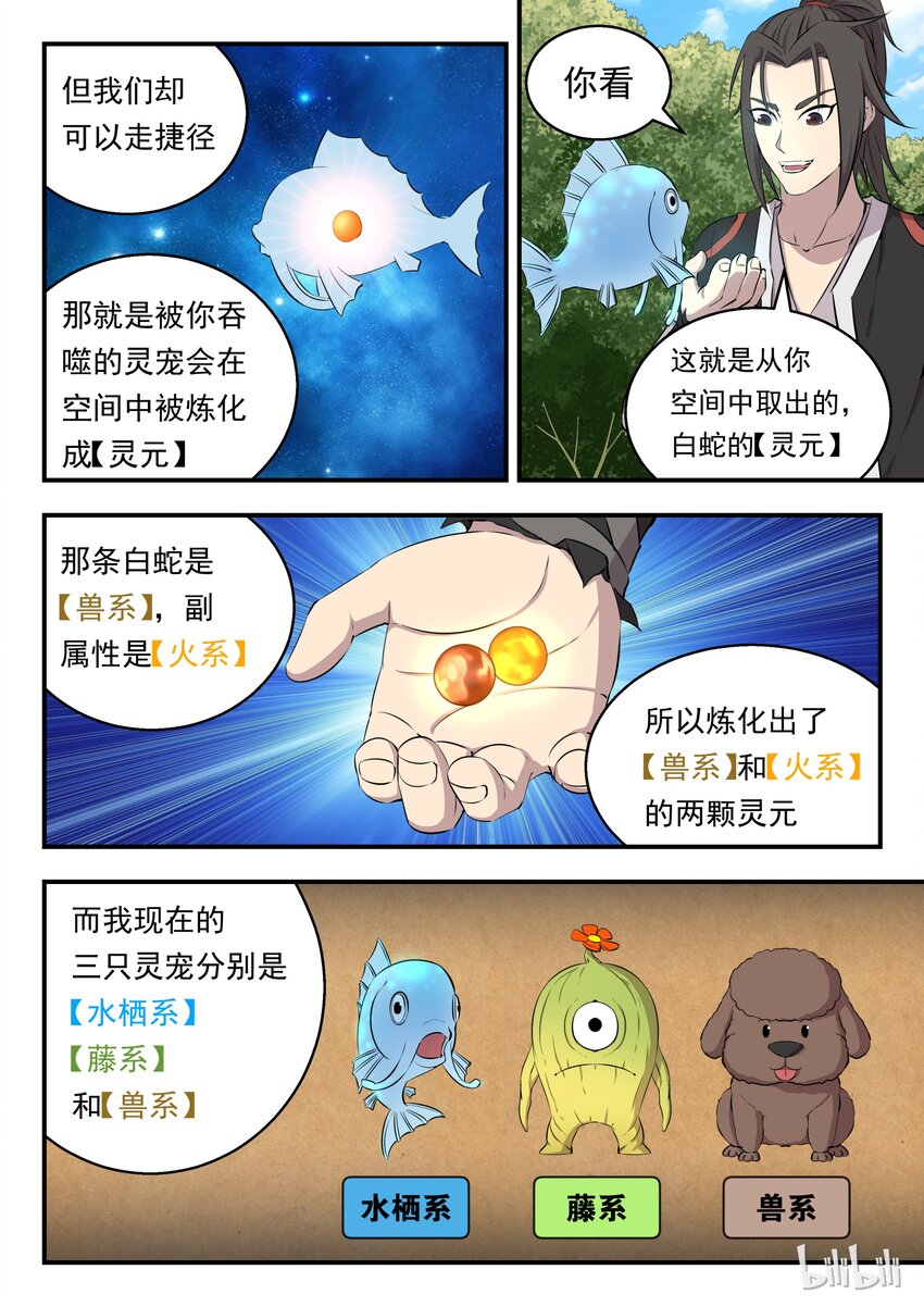 鲲吞天下1-100全集免费观看漫画,005 小鲶鱼的秘密5图