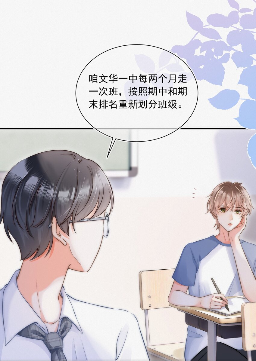 月亮奔我而来短剧在线看漫画,004 不愧是学神！5图