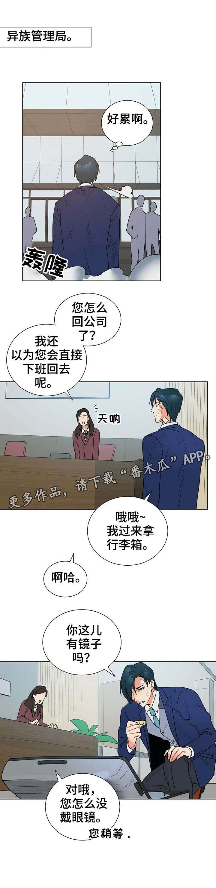 黑渡鸦漫画,第10章：镜子2图