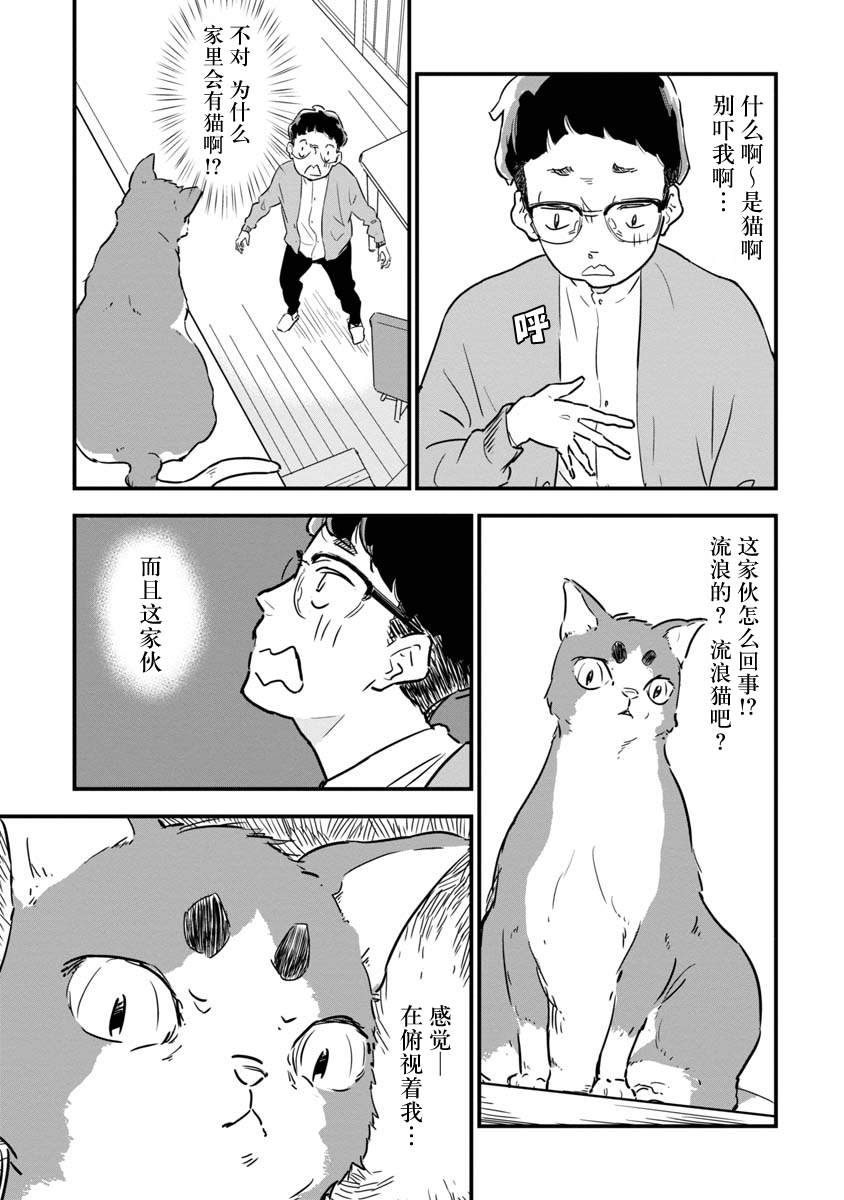 果然我讨厌猫啊漫画,第1话1图