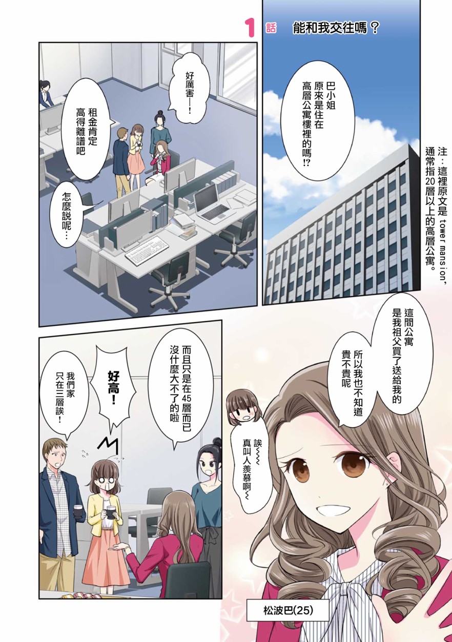 连你的谎言我都爱漫画,第1话1图