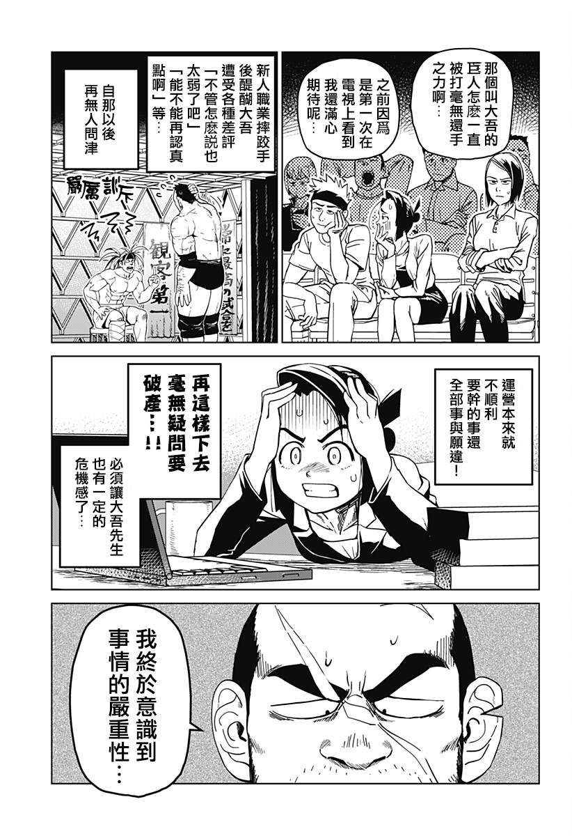 巨人英雄大叔 后醍醐大吾漫画,第2话4图