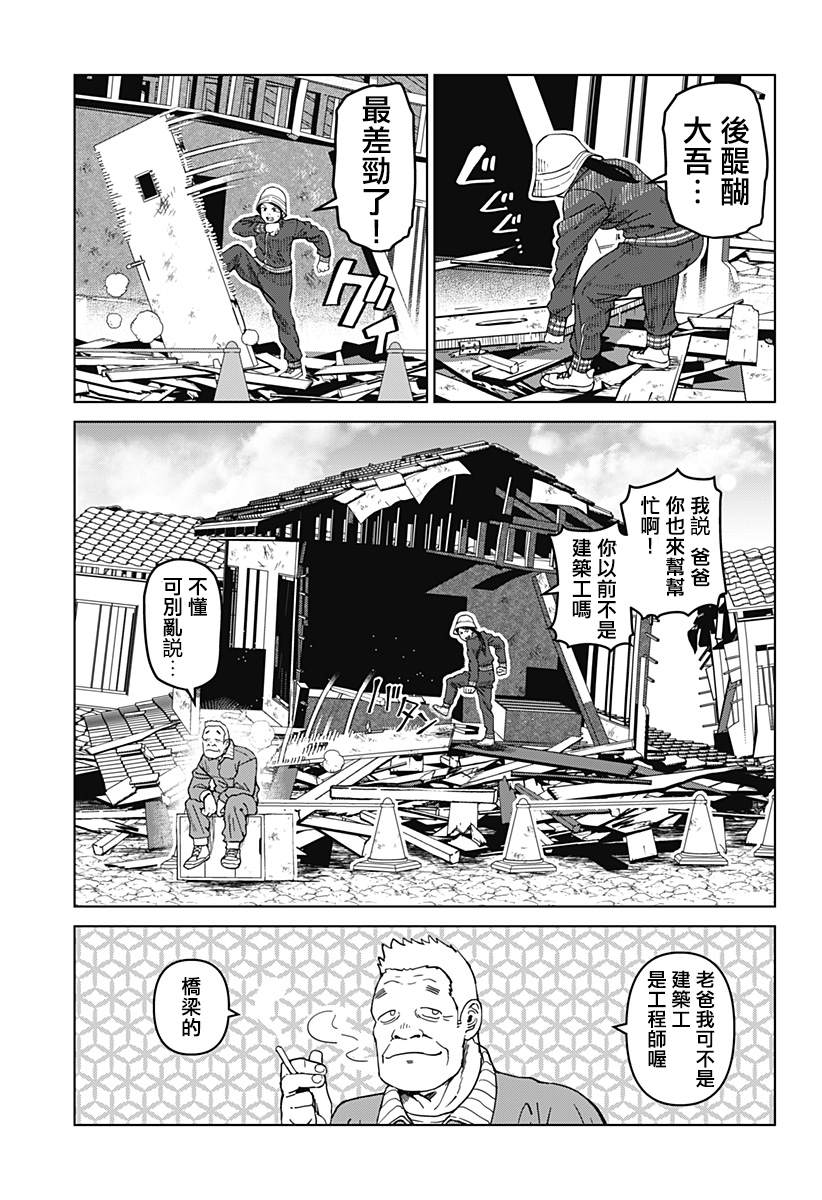 巨人英雄大叔 后醍醐大吾漫画,第2话5图