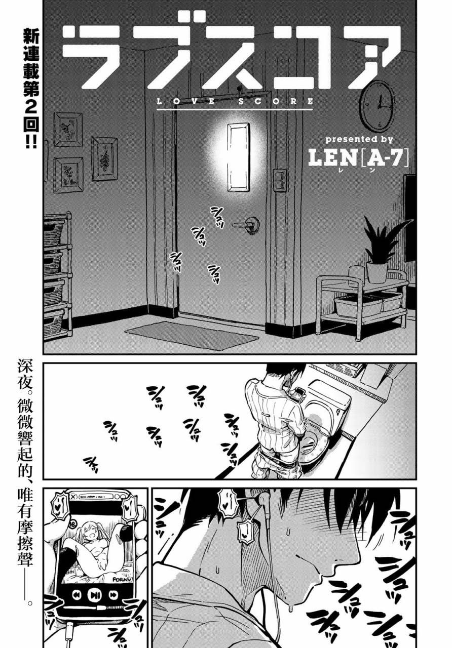 恋爱多少分 漫画,第2话1图