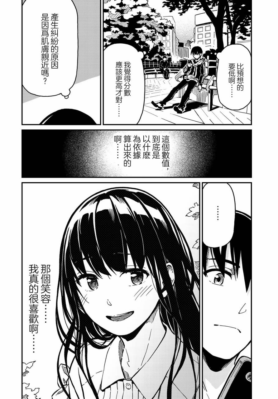 恋爱多少分 漫画,第2话3图