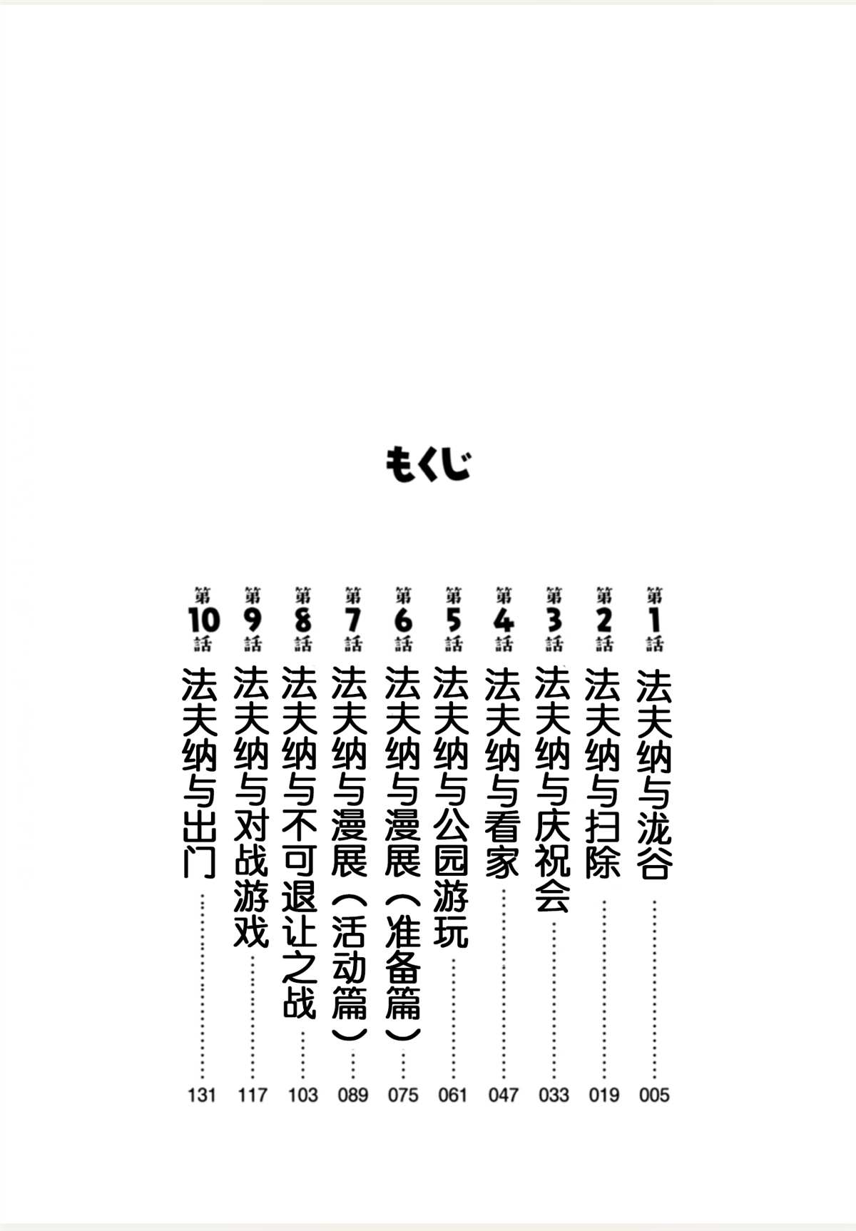 法芙纳的日常漫画,第1卷4图