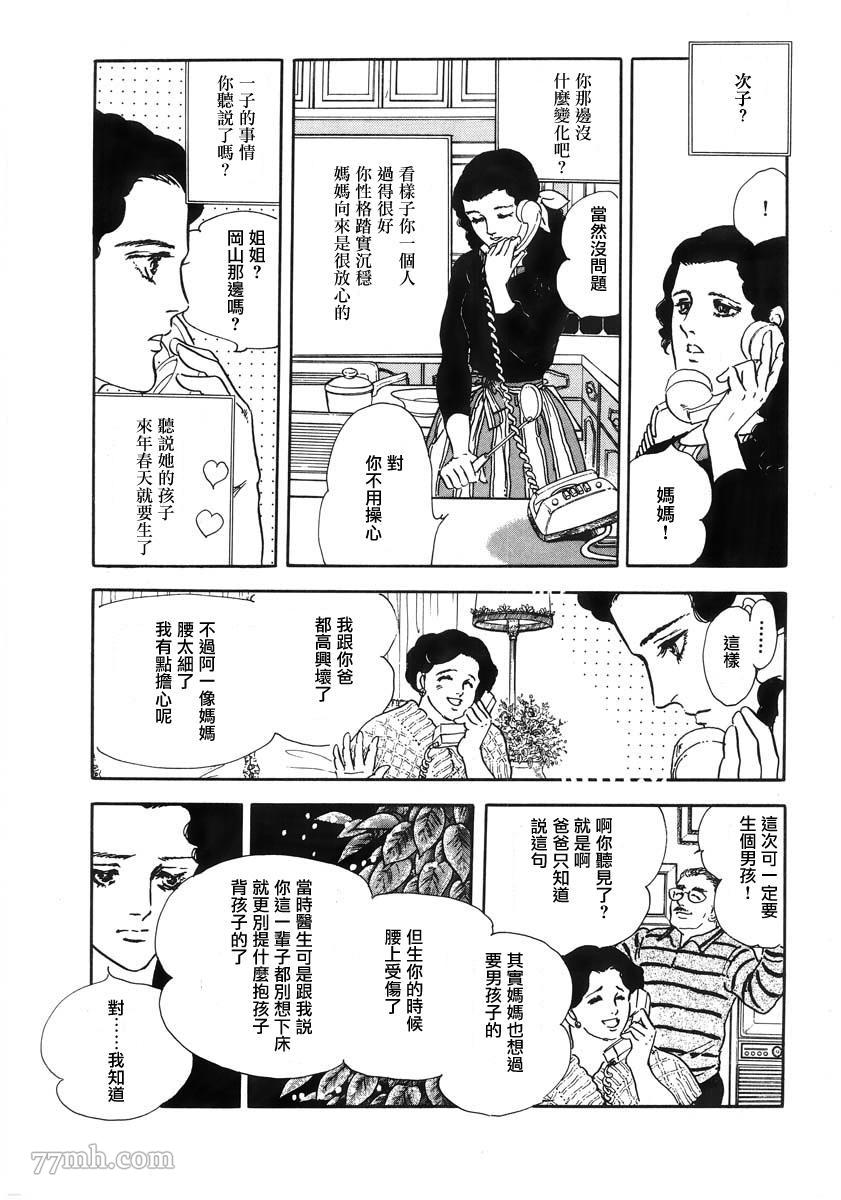 萩尾望都短篇集漫画,天使的拟态1图