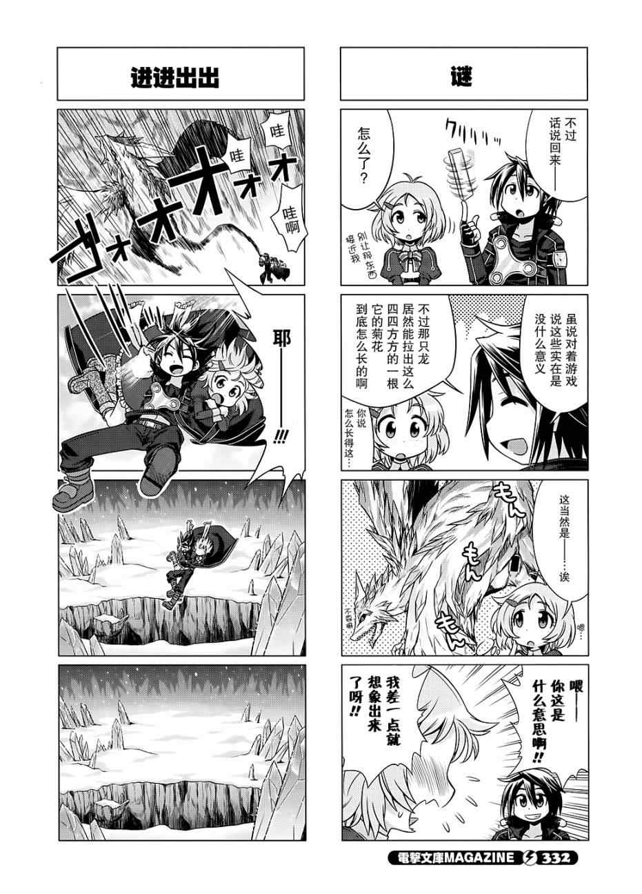 小刀剑神域漫画,第4话4图