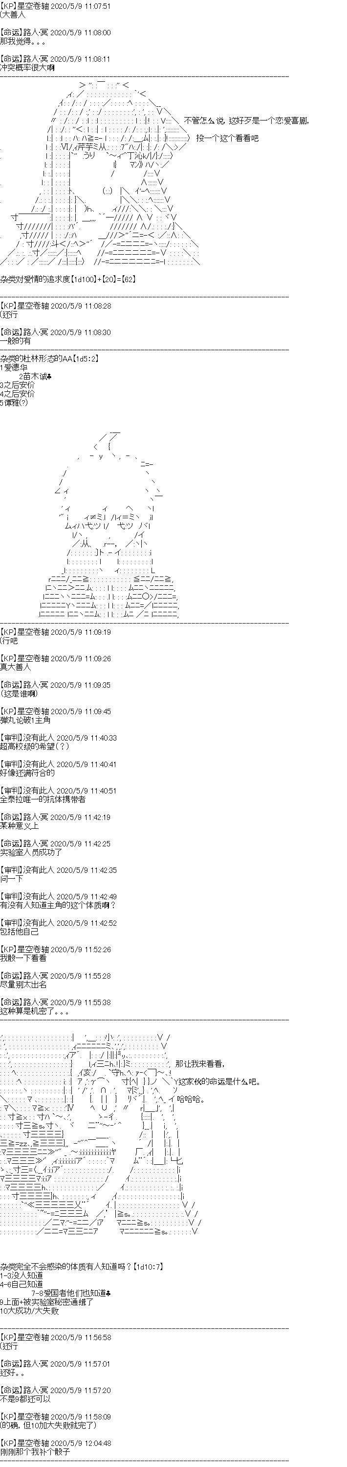 奇离古怪群的方舟自嗨团漫画,男女主设定2图