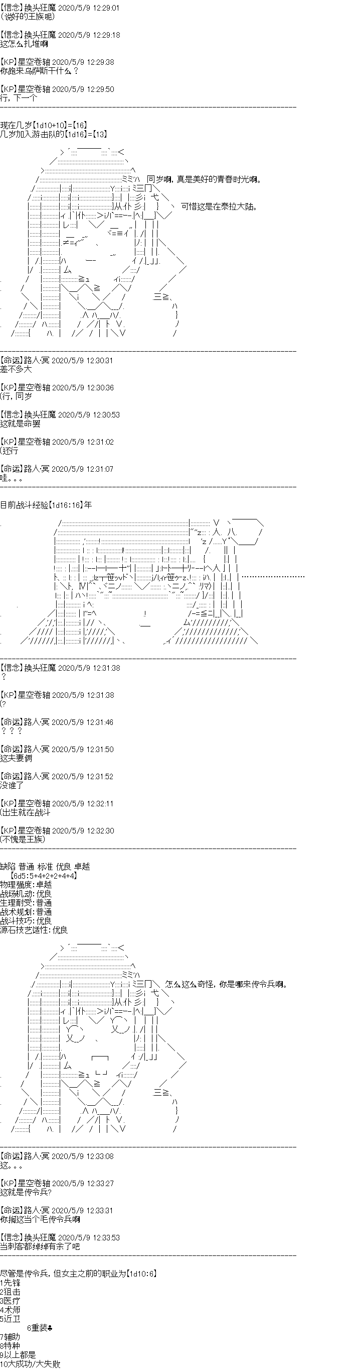 奇离古怪群的方舟自嗨团漫画,男女主设定4图