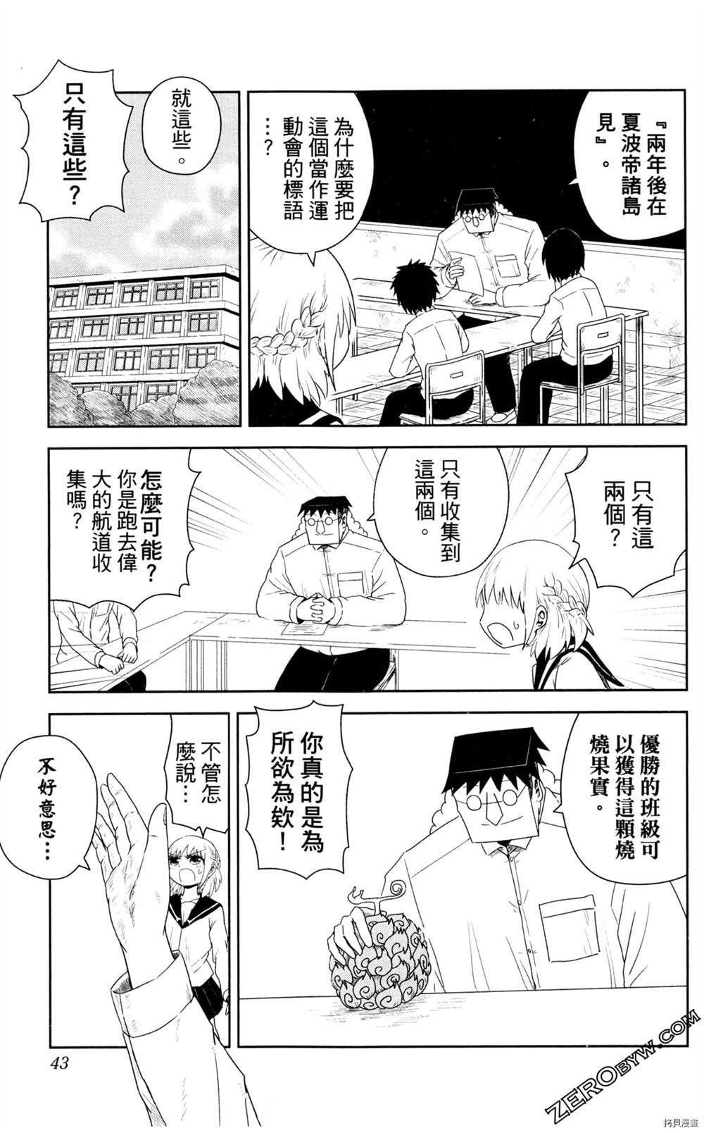 海贼王谈恋爱漫画,第1卷4图