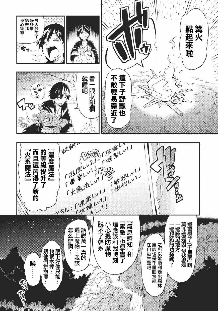 独自一人的异世界攻略漫画,第3话4图