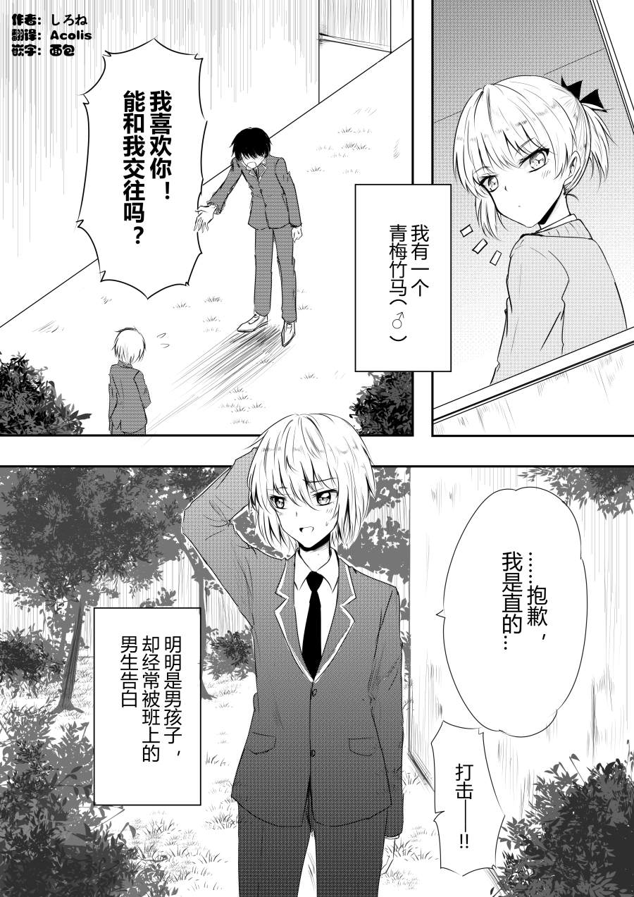 受男生欢迎的青梅竹马漫画,第1话1图