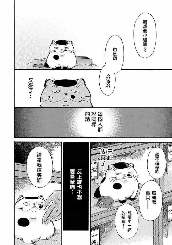 大叔与猫漫画,第1话2图