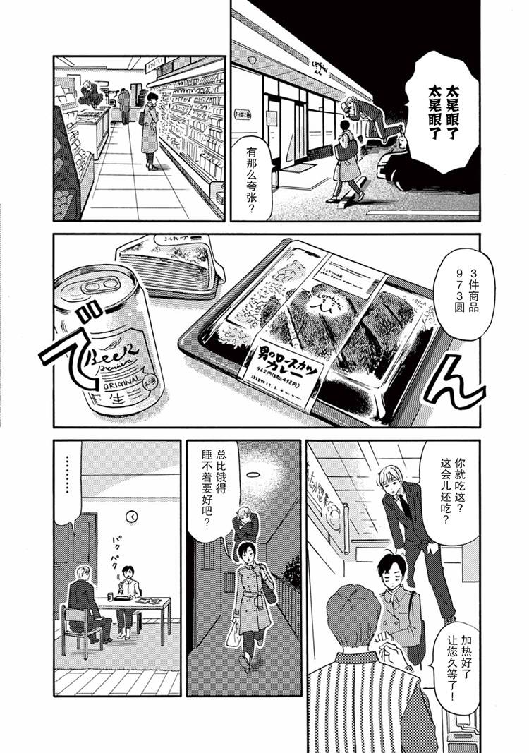 工作吧！睡魔漫画,第2话羊子的日常3图