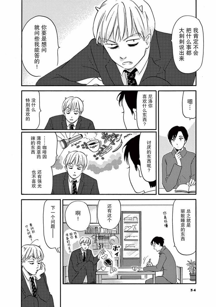 工作吧！睡魔漫画,第2话羊子的日常2图