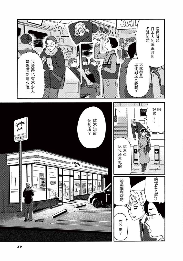 工作吧！睡魔漫画,第2话羊子的日常2图