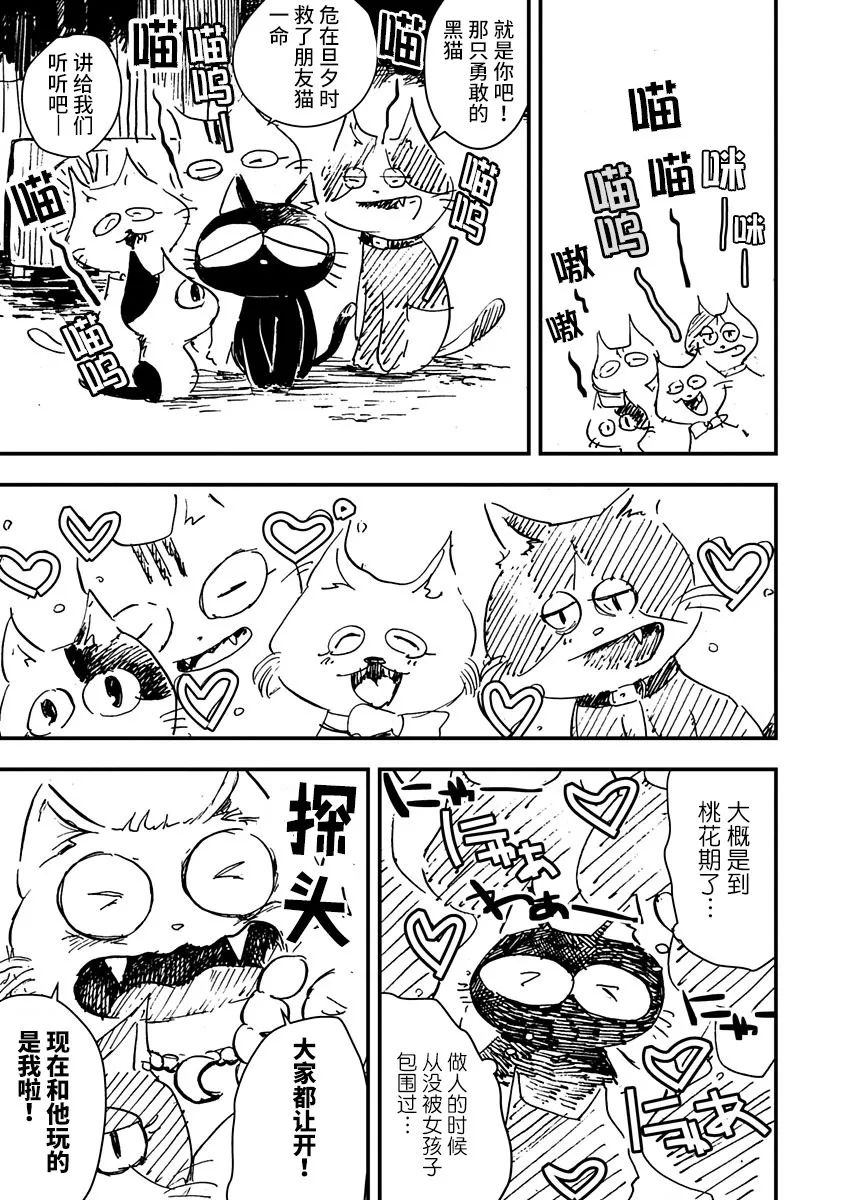 黑猫小小的一生漫画,第8话3图