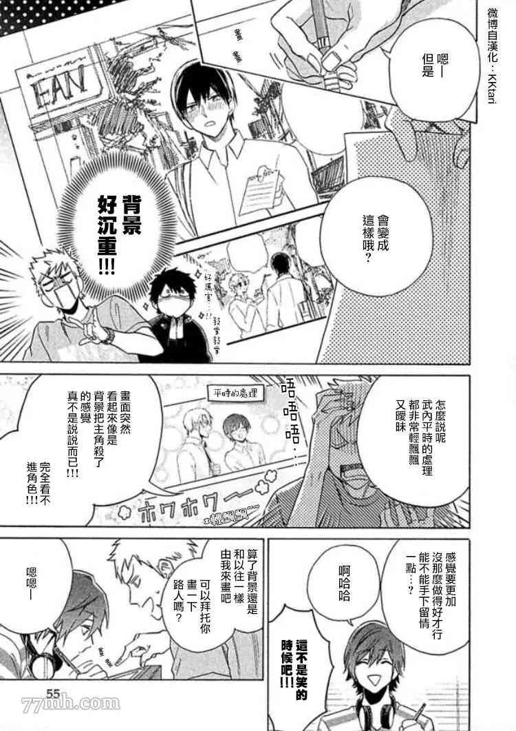 BL漫画家的恋爱盛宴漫画,第2话1图