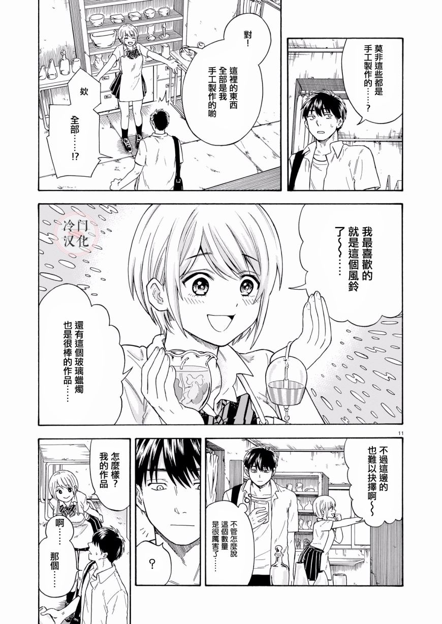 夏天的玻璃漫画,第1话短篇1图