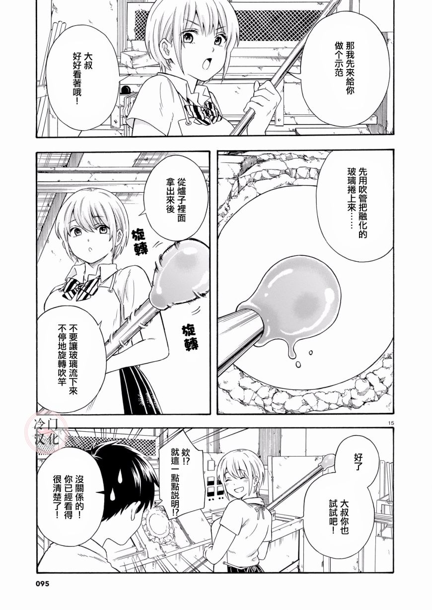 夏天的玻璃漫画,第1话短篇5图