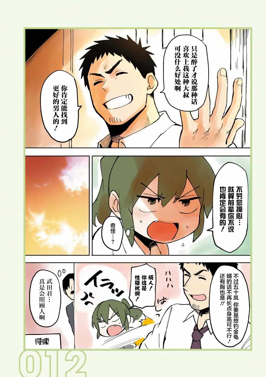 关于前辈很烦人的事漫画,第2话4图