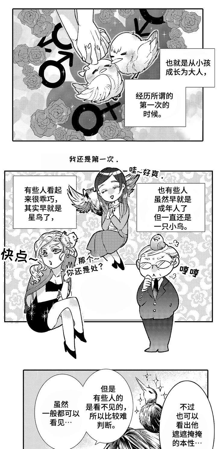 逃脱牢笼的鸟漫画,第2话3图