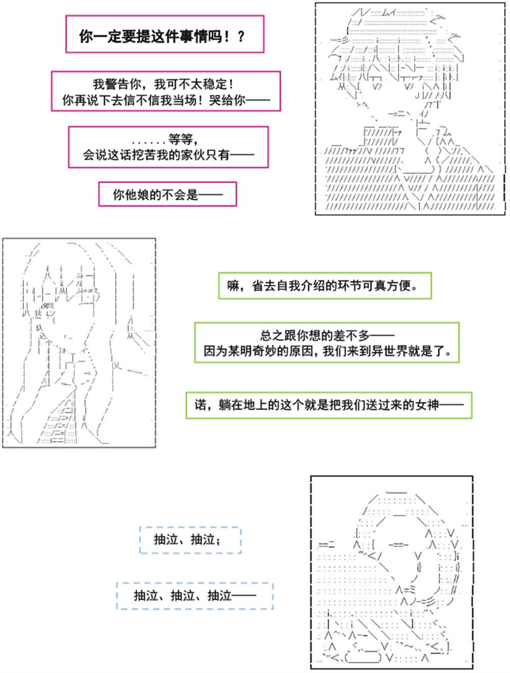 以成神为目标的异世界冒险之旅漫画,第1话4图