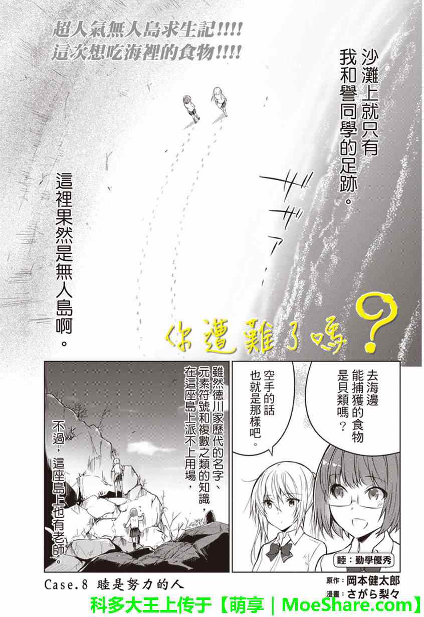 你遭难了吗？漫画,第8话1图