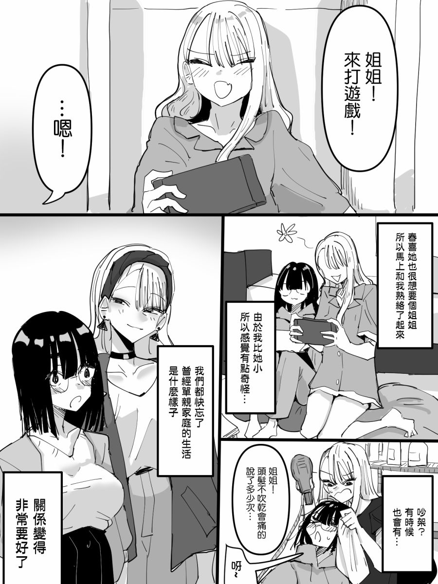 母亲再婚后的妹妹和我坠入爱河漫画,第1话3图