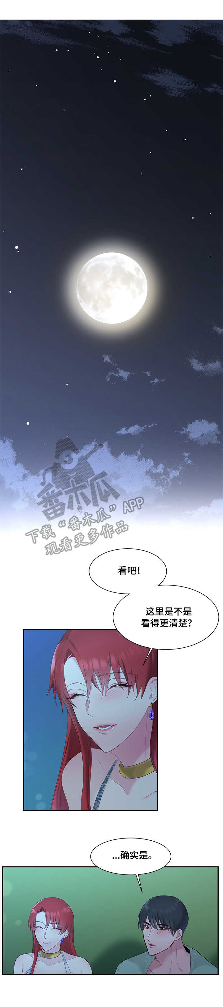 陌生王妃漫画下拉式漫画,第9章：赏月1图