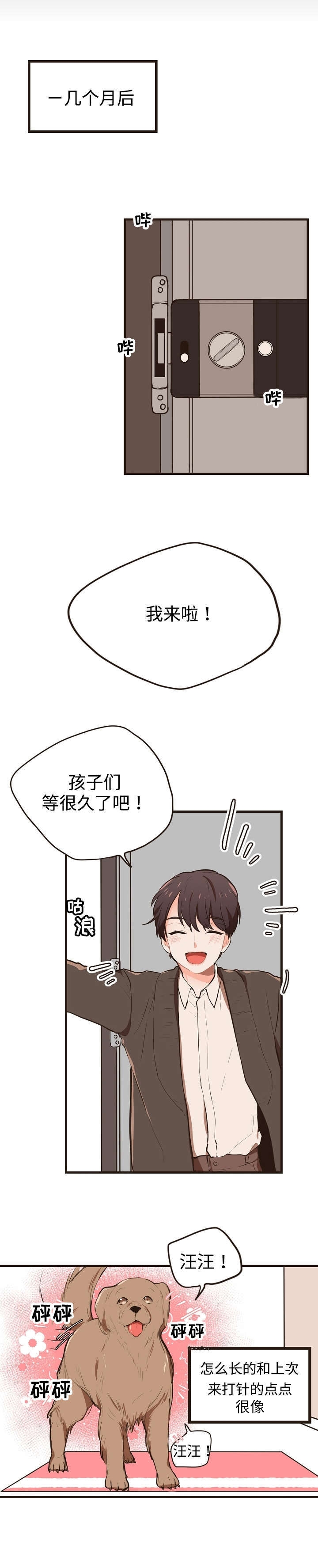 汪汪喵喵漫画,第2话1图