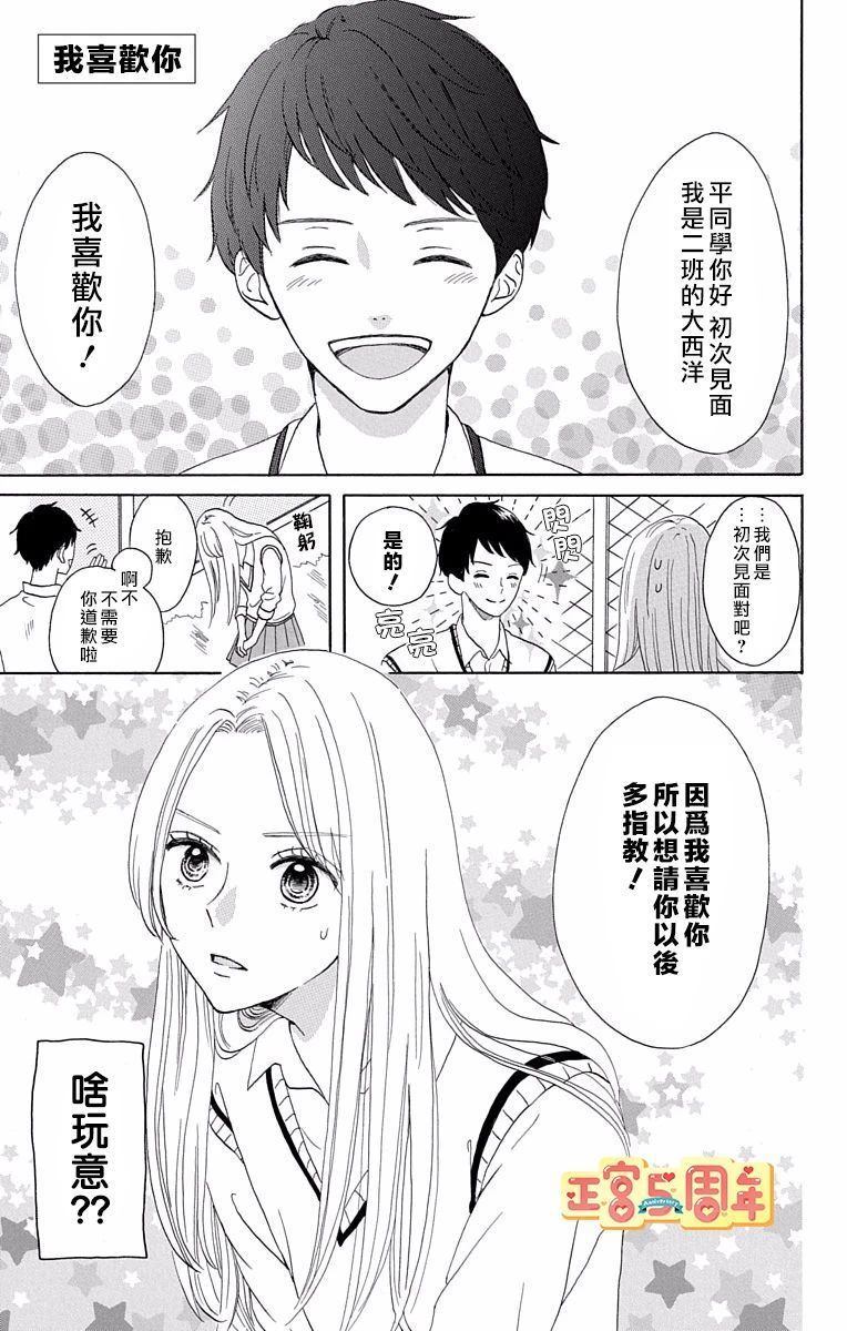 我喜欢你漫画,第1话1图