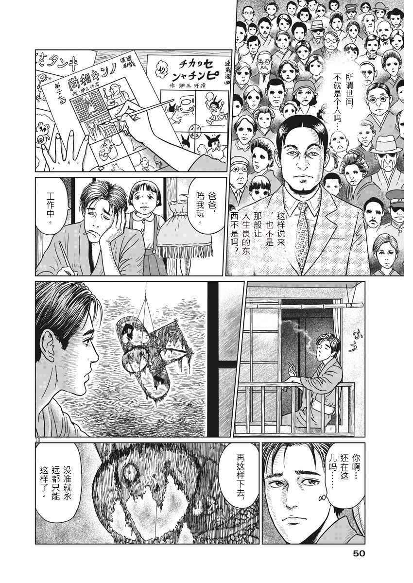 伊藤润二人间失格漫画,第9话3图