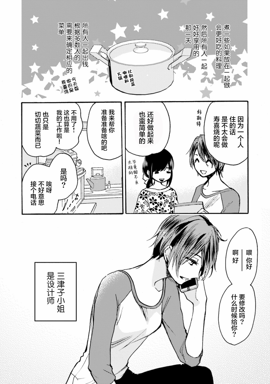 浓情的合居生活漫画,第3话2图