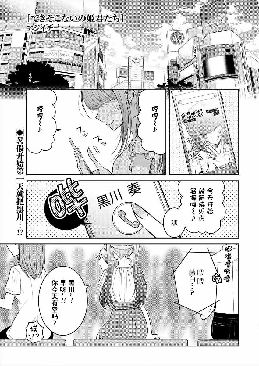 不成材的小公主们漫画,第6话1图