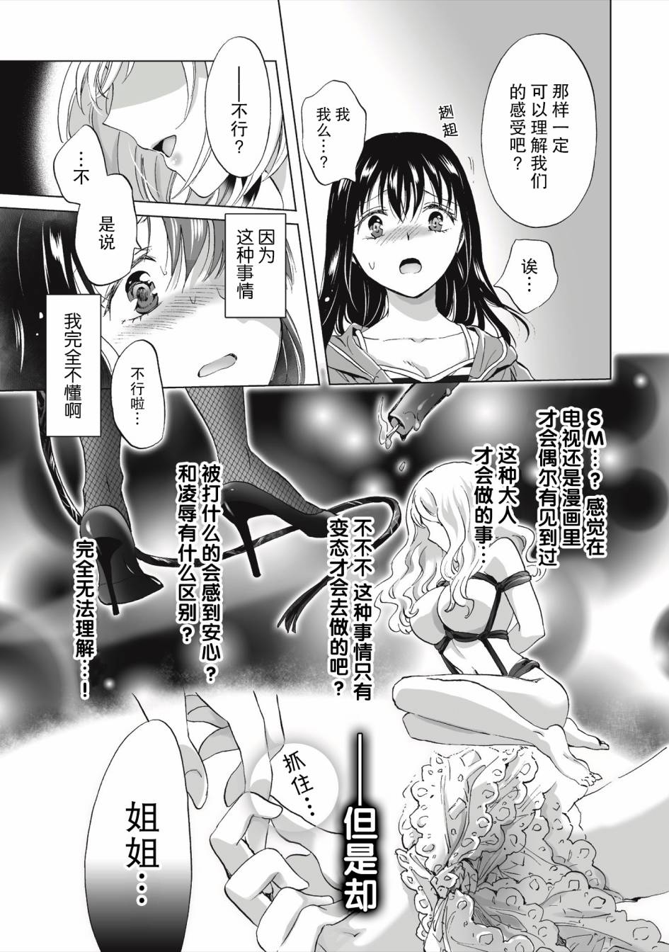 透过百合SM能否连结两人的身心呢？漫画,第2.2话2图