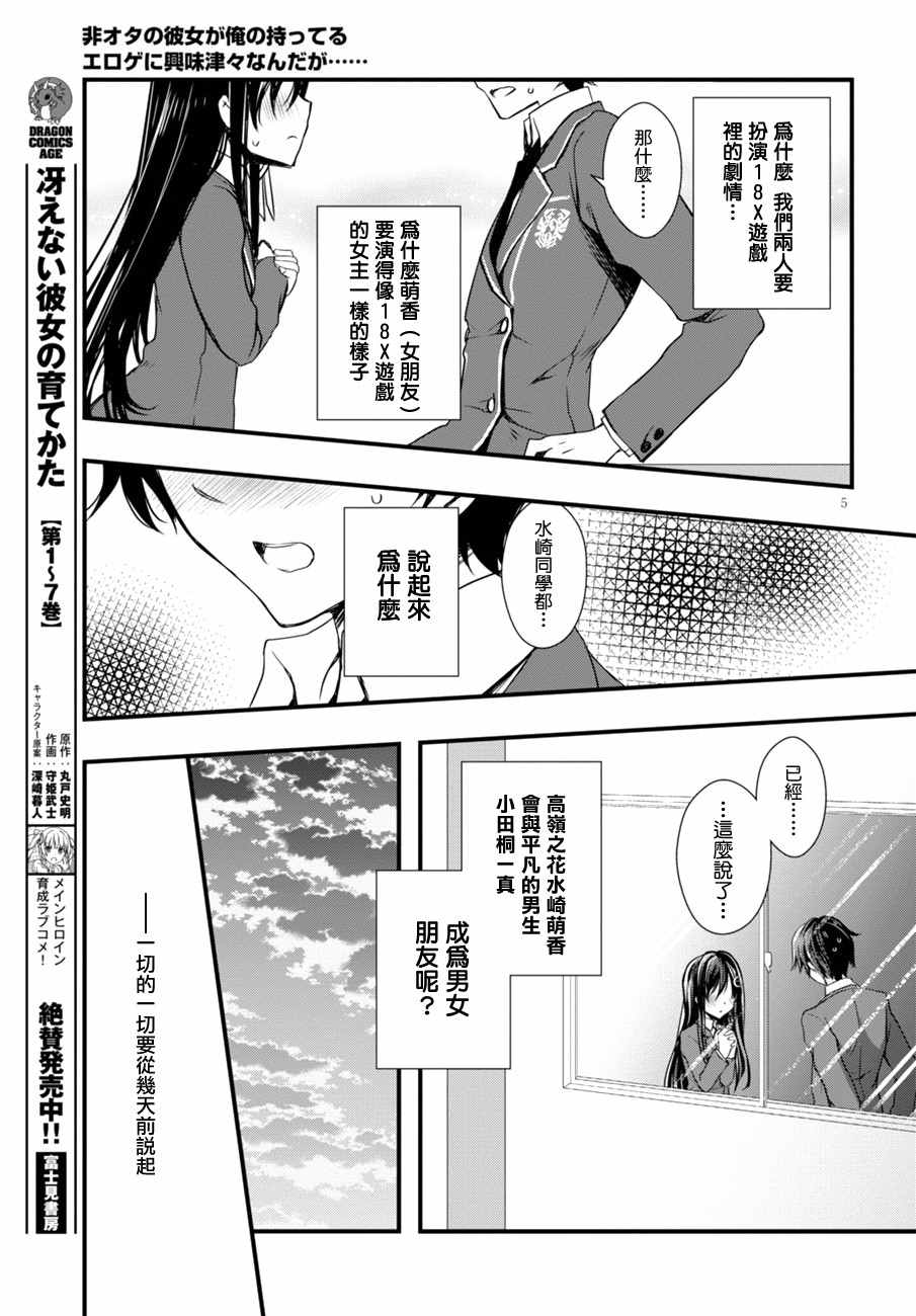 非宅女友竟然对我的18X游戏兴趣满满漫画,第1话3图