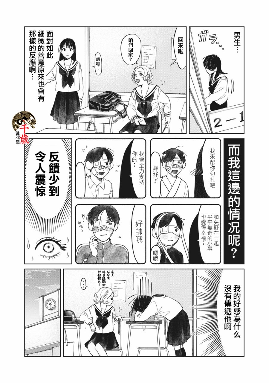 矢野同学观察日记漫画,第6话3图