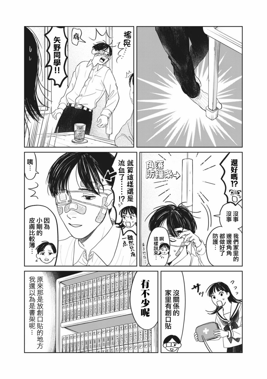 矢野同学观察日记漫画,第6话2图